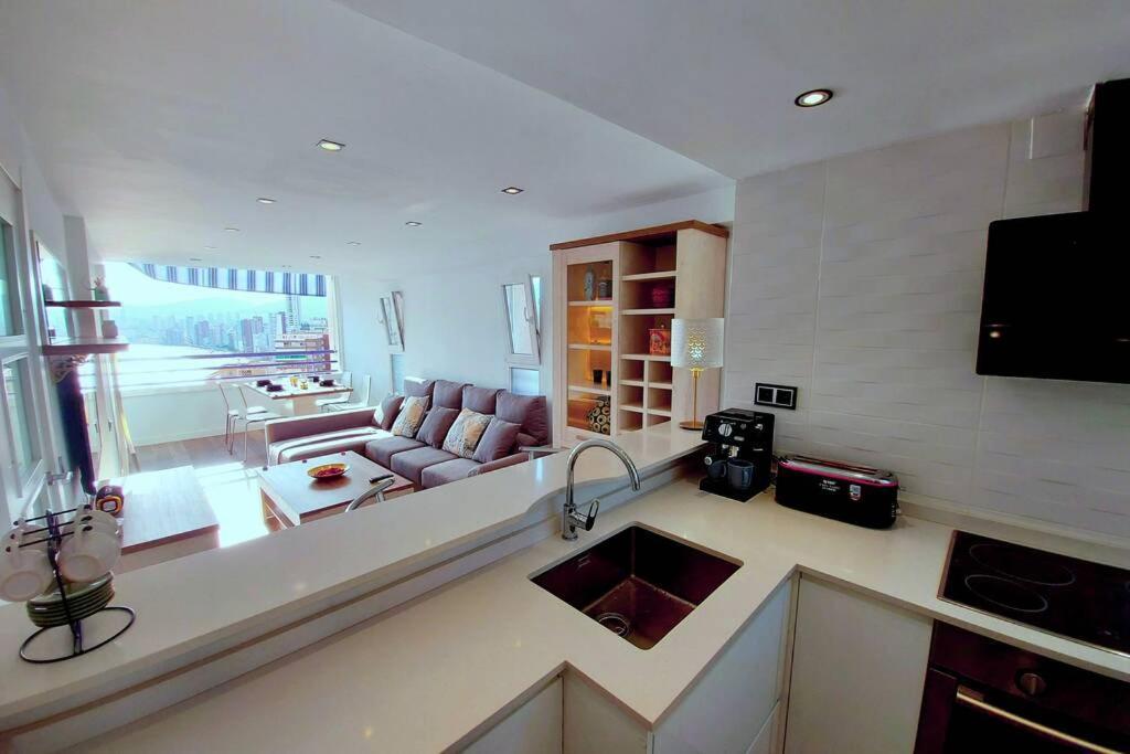Exclusivo Apartamento Benidorm Playa De Levante Экстерьер фото